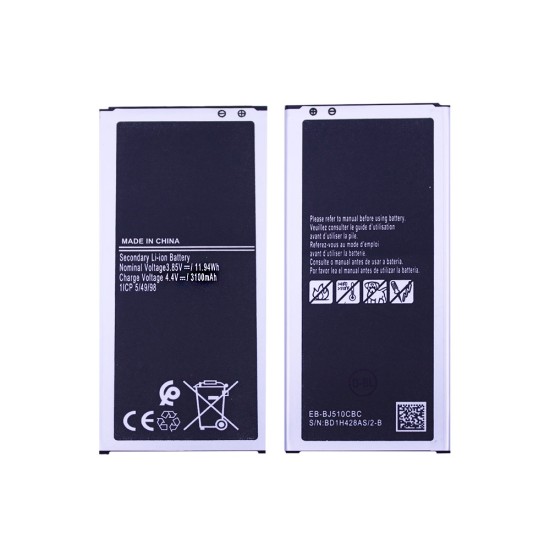 Battery EB-BJ510CBE for Samsung Galaxy J5 2016/J510 3100mAh